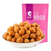 京东超市洽洽  五香味花生 怪味鱼皮花生 休闲零食小吃200g
