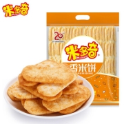 京东极速版：米多奇 雪饼香米饼 438g