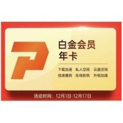 Thunder 迅雷 白金会员 12个月年卡