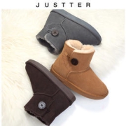 Justter 爵思塔 2021年新款 女士加厚加绒防水雪地靴 多色