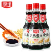 厨邦 淡盐特级酱油410ml*3件