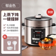 美的 MY-YL50M3-751 智能电压力锅 5L 一锅双胆