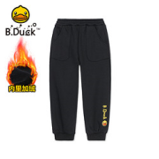 PLUS会员：B.Duck儿童加绒运动裤
