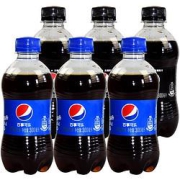 pepsi 百事 可乐300ml 无糖3瓶+原味3瓶