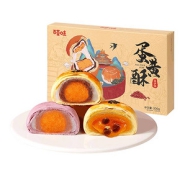 2件【百草味】雪媚娘蛋黄酥300g*2盒