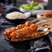 PLUS会员：DAJIANG 大江食品 芝麻肉串 400g*5件