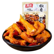 有友 泡椒凤爪 重庆特产小吃 追剧必备零食 休闲零食 开袋即食熟食 办公室零食 椒香味168g