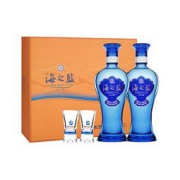 YANGHE 洋河 海之蓝 蓝色经典 42%vol 浓香型白酒 480ml*2瓶 礼盒装