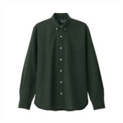 MUJI 無印良品 男士长袖衬衫 ACA01C1A