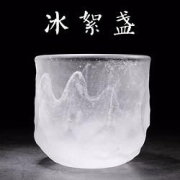 容山堂水晶玻璃冰絮盏悟源款50ml
