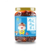 伊赛 牛肉酱调味酱下饭拌饭拌面酱调味品 干饭牛肉酱（五香味）188g/瓶*4件