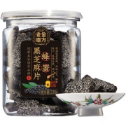 老金磨方 蜂蜜黑芝麻片230g 香脆可口