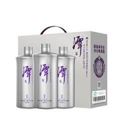 潭酒银酱2021版53度酱香型白酒500ml*3瓶