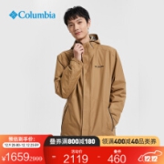 Columbia哥伦比亚户外21秋冬奥米热能防水羽绒内胆三合一冲锋衣外套男XE1504 257 M（175/96A）