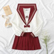 小瑾原创JK制服新年限定圣诞鹿水手服套装