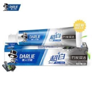 PLUS会员：DARLIE 黑人 超白竹炭深洁牙膏 140g