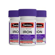 20点开始：Swisse斯维诗铁元片30片*3瓶