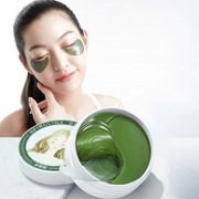 值哭！补水保湿淡纹：60片 珍视明 螺旋藻凝胶眼膜贴