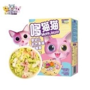 More,More 哆猫猫 婴幼儿蝴蝶面 果蔬味 210g
