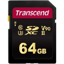 Transcend 创见 TS8GSDU1 Class 10 Premium SDHC 存储卡 UHS-ITS64GSDC700S UHS-II 64GB