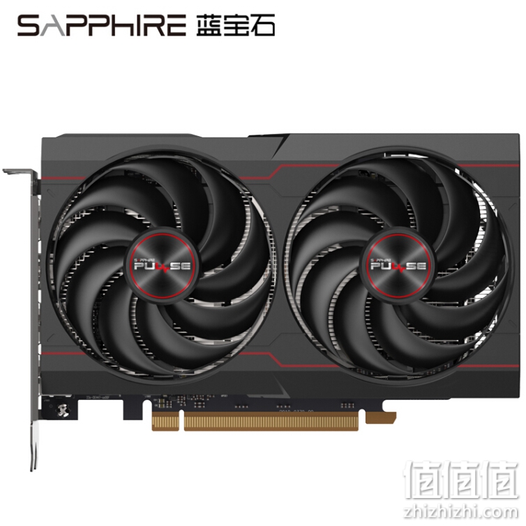Sapphire 蓝宝石 AMD RADEON RX6600 8G 白金版 GDDR6 RDNA2架构 7nm制程游戏显卡