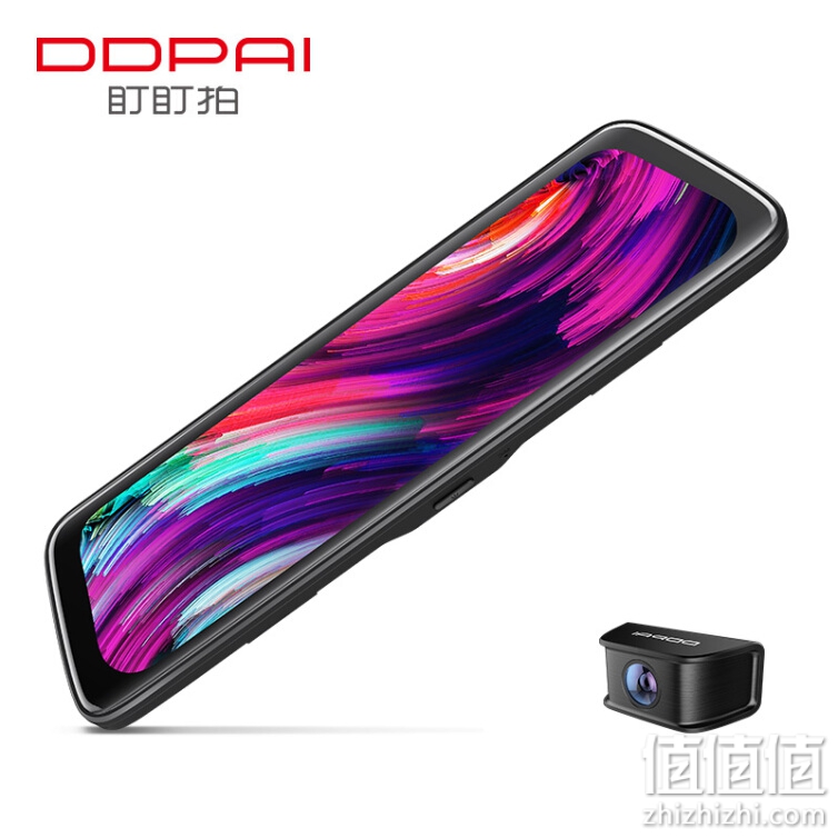 盯盯拍2K高清全屏流媒体后视镜mola E3 行车记录仪前后双录 9.35英寸触屏 倒车影像 无线WiFi互联 停车监控
