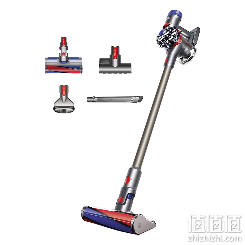 Dyson 戴森 V7 Fluffy Extra无线家用车用手持式除螨吸尘器洗地机