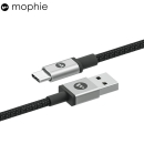 mophie 快充Type-C数据线华为三星安卓传输线USB-C充电线闪充线高速快充数据线