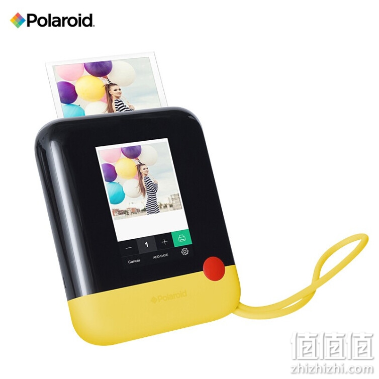 Polaroid/宝丽来POP拍立得相机 2000万像素3.97英寸触摸屏 zink一次成像照像机 黄色