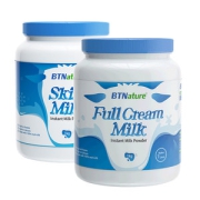 澳洲 BTNature 全脂/脱脂 高钙牛奶粉 口感清甜 1kg94元促销价正常发货