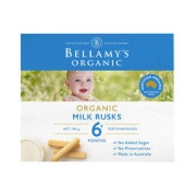 BELLAMY'S 贝拉米 有机磨牙饼干 澳版 原味 100g