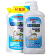 Pigeon 贝亲 宝宝奶瓶清洗剂 瓶装（700ml） 袋装（600ml）