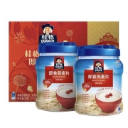 桂格 即食燕麦 1kg*2罐装