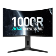 ANTGAMER 蚂蚁电竞 ANT27TQC 27英寸 VA 曲面 G-sync FreeSync 显示器(2560×1440、144Hz、90％DCI-P3）
