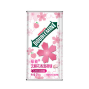 DOUBLEMINT 绿箭 无糖薄荷糖 樱花白桃味 27g