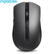 RAPOO 雷柏 7200M 2.4G蓝牙 双模无线鼠标 1600DPI 商务灰