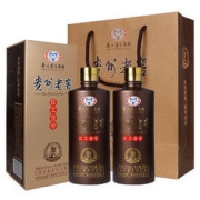 MOUTAI 茅台 贵州茅台集团 贵州老窖 柔和酱香型白酒 粮食酒 匠工壹号 53度 500ml*2瓶装