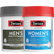 Swisse 斯维诗 男性复合维生素120片+女性复合维生素120片