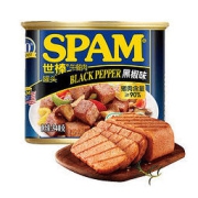 SPAM 世棒 午餐肉罐头 黑胡椒味 340g