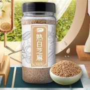 聚划算百亿补贴：十月稻田 熟白芝麻200g*2罐