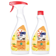 快速去重油！OMO 奥妙 厨房重油污净 480g*2瓶 柠檬西柚