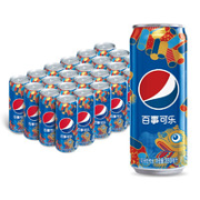 pepsi 百事 可乐原味 细长罐  330mL*24罐