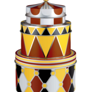 Alessi Circus马戏团系列 可堆叠设计金属储物盒套装MW31S3  直邮含税到手￥264.05