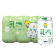 yili 伊利 优酸乳 气泡乳汽水 特调乳酸菌味 320ml*6罐