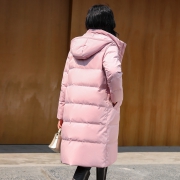 再补券：雪中飞 羽绒服女 中长款保暖外套