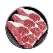农夫好牛 原切牛肉生鲜 安格斯谷饲进口厚切牛排 澳洲安格斯西冷 300g/袋