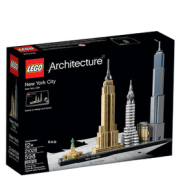 黑卡会员！LEGO 乐高 Architecture建筑系列 21028 纽约￥218.63 比上一次爆料降低 ￥40.37
