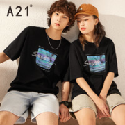 A21 情侣款短袖T恤 F412131082