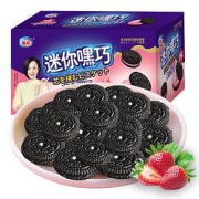 Gai Neng 盖能 小黑饼草莓夹心 400g/盒 *2件 +凑单品