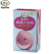 果汁味浓！牵手 复合果蔬汁饮料 桃果汁饮料 250ml*6瓶